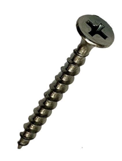 8R250DPB0L 8(CRS) X 2 1/2 PH BUGLE D/W SCREW NICKEL